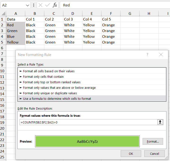 conditional formatting not working as it has or should? - Microsoft Q&A