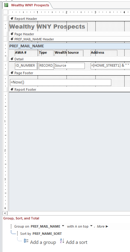 Access report not sorting correctly - Microsoft Q&A