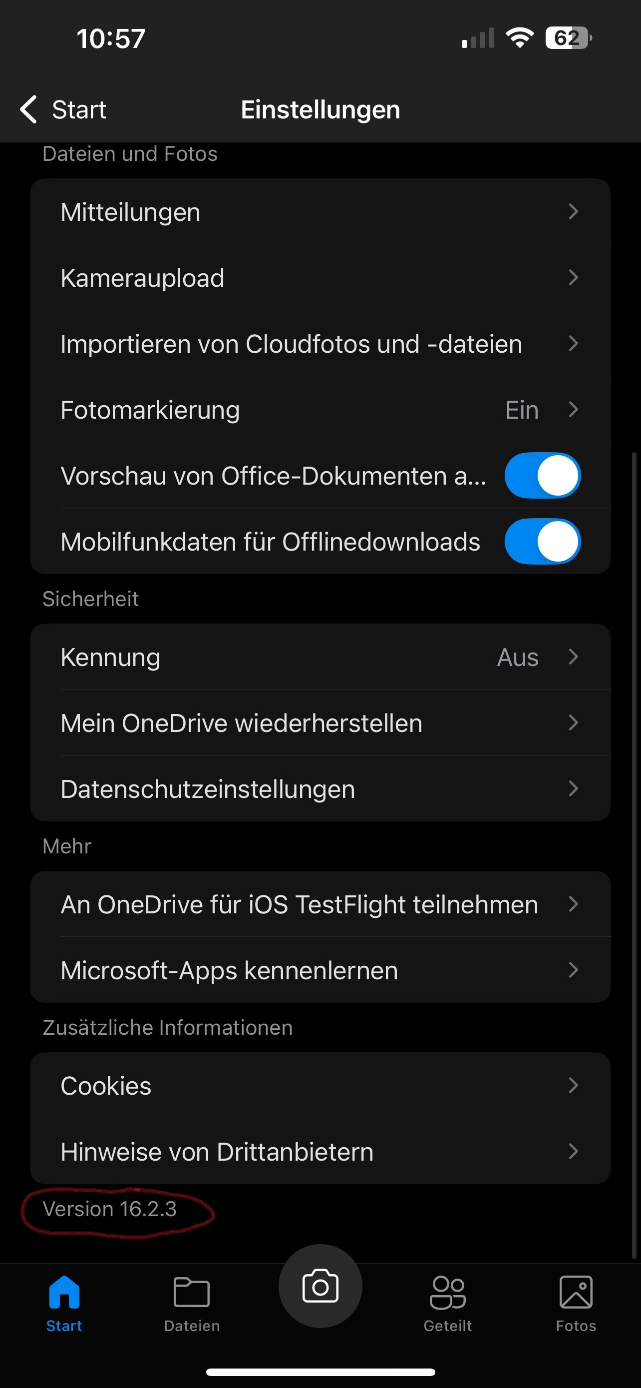 Onedrive App for iOS, picture editing not possible - Microsoft Q&A