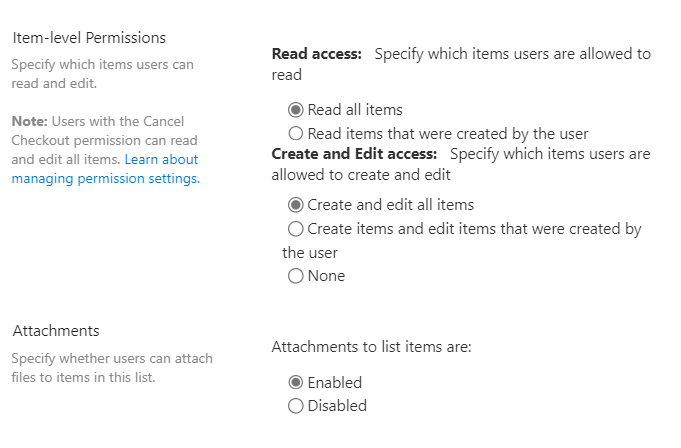 Creating Rules for Sharepoint List - Microsoft Q&A
