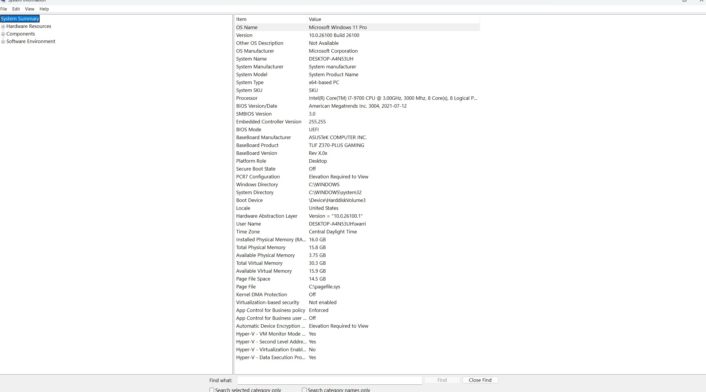 SystemScreen