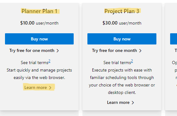 Why does my Project Plan 1 license show as Planner Plan 1 in the ...