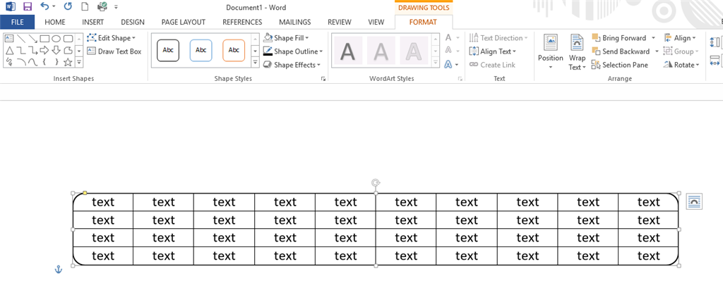 Word Table Borders: are rounded corners possible? - Microsoft Q&A