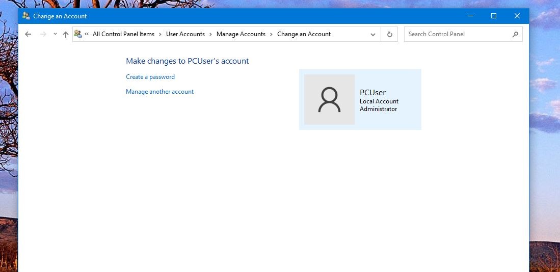 would like simple explanation - types of accounts+ how to remove ...