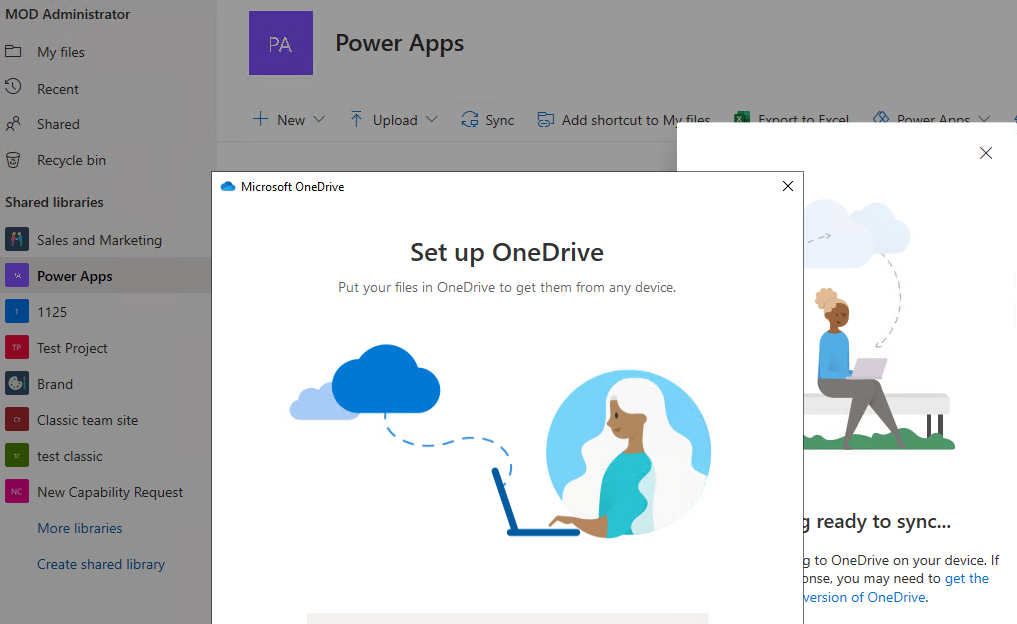 Shared library not syncing from OneDrive - Microsoft Q&A