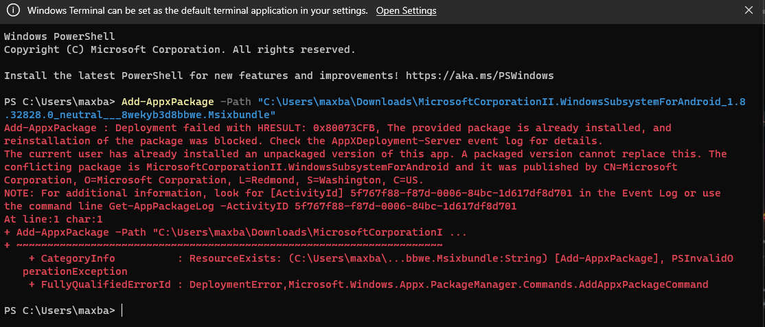 I need help with installation of WSA on windows 11, I need to re ...