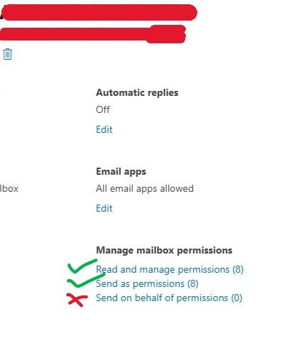 Disabled auto-response of a shared mailbox from admin centre, exchange ...