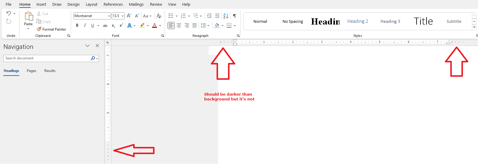 Microsoft Word Ruler Hard to Read - Microsoft Q&A