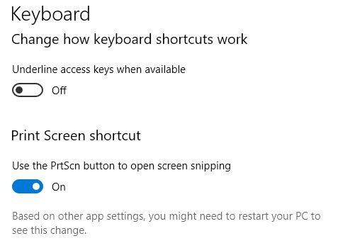 How to take a screen shot has changed again! - Microsoft Q&A