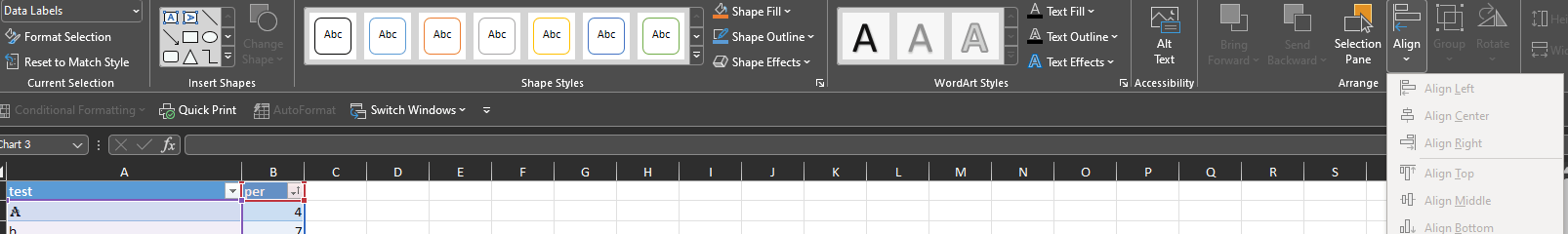 Tree Maps Data Labels and Tables Formatting/Sorting Errors after ...