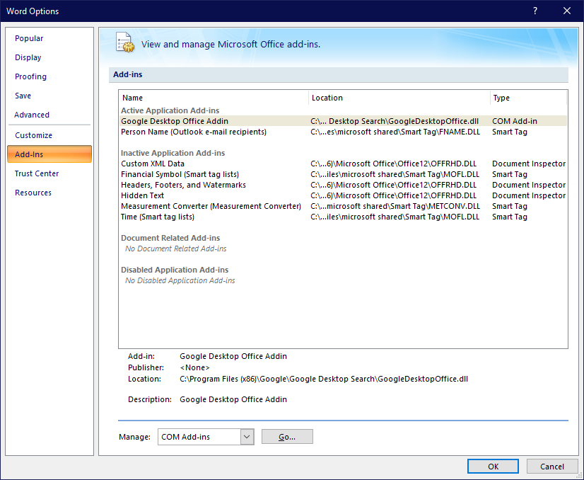 Word 2007 is suddenly taking a long time to load - Microsoft Q&A