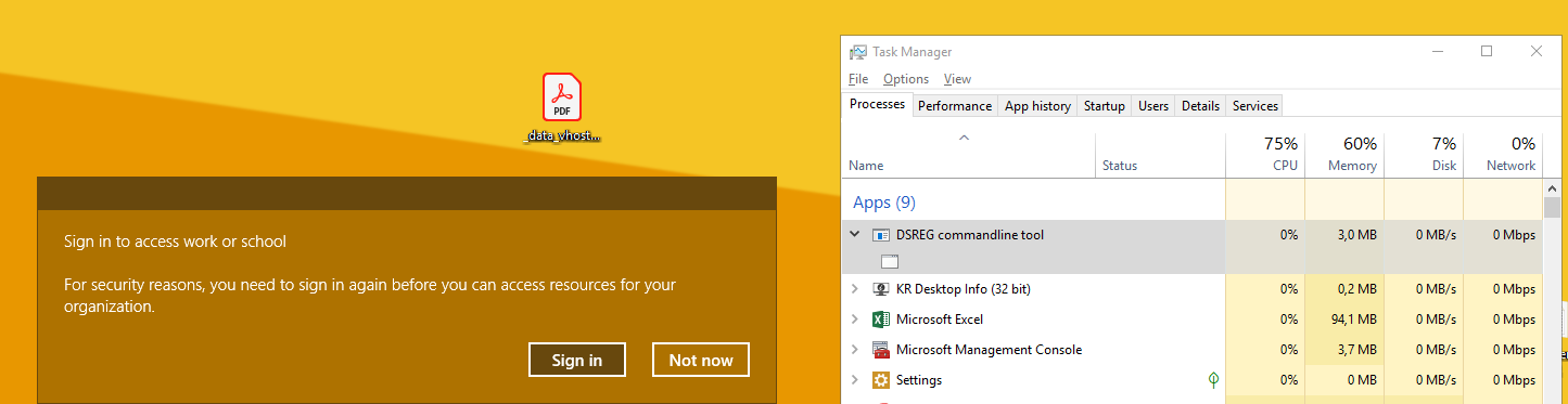 I keep getting message "sign in to access work or school" - Microsoft Q&A