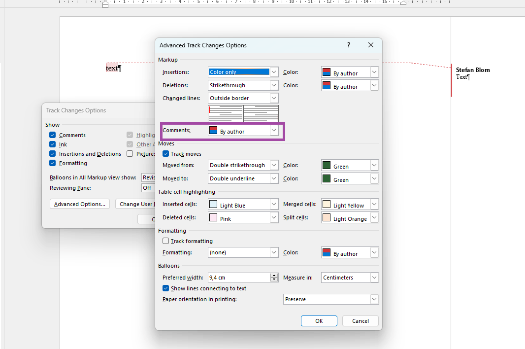 How do I make my comments default to black text? - Microsoft Q&A