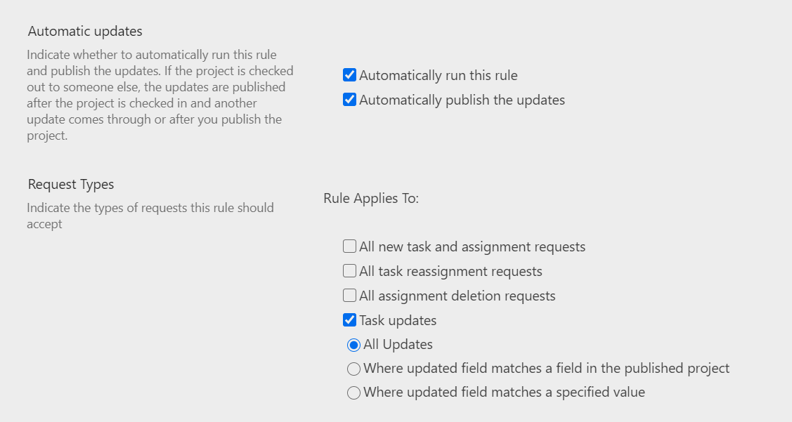 Auto Publish Approved Task Status Update - Microsoft Q&A