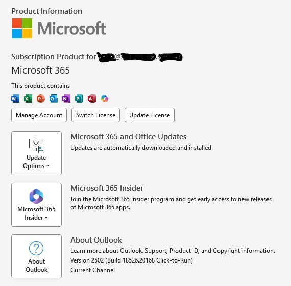 Signing into an Outlook account. - Microsoft Q&A
