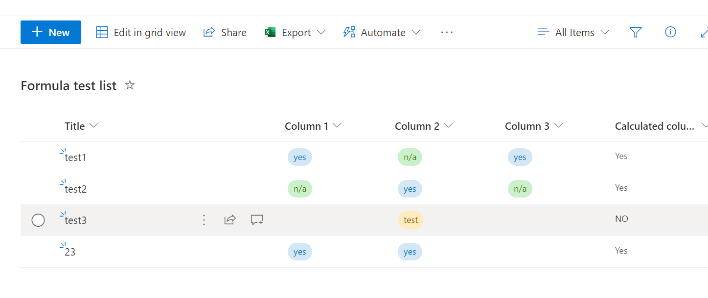 IF formula help needed in SharePoint Calculated column. - Microsoft Q&A