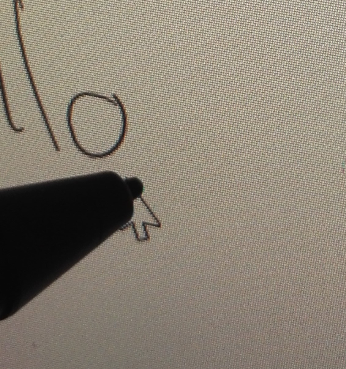 Cursor shows up when writing with pen in OneNote - Microsoft Q&A