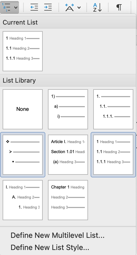 Create a table of figures where the numbering is not consecutive ...