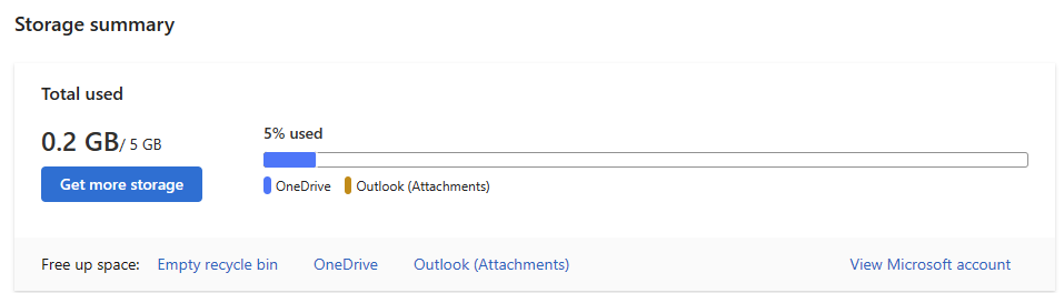 I paid for storage but still says it is full - Microsoft Q&A