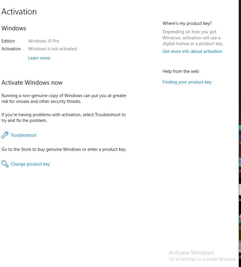 HP OEM Windows 10 pro Watermark - Microsoft Q&A