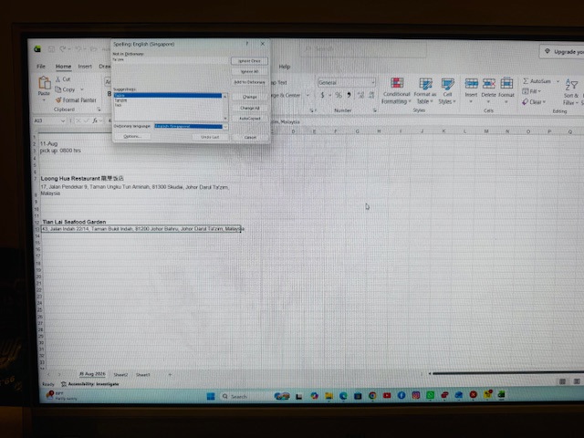 excel issue