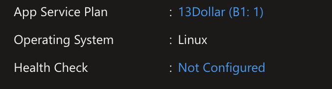 on all my app services linux web app i select the country west germany ...