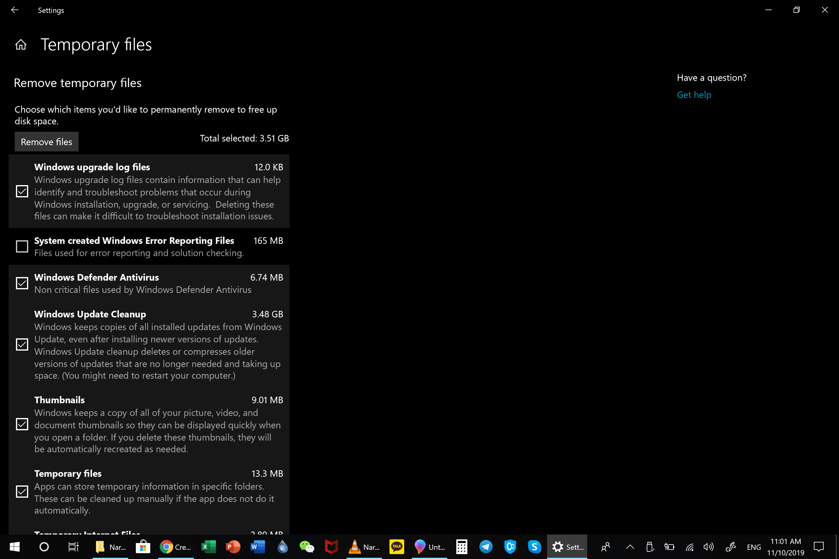 Temporary memory problem - Microsoft Q&A