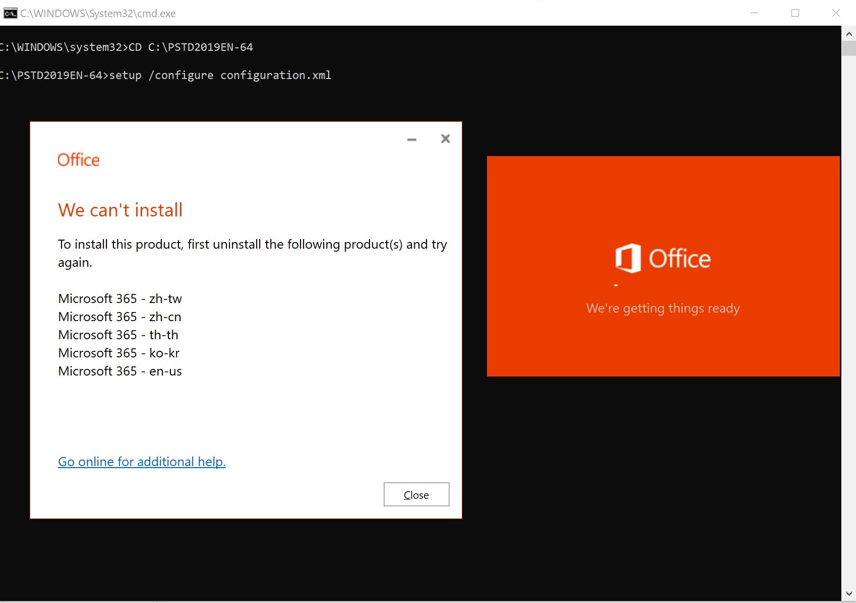 ต้องการลงโปรแกรม Microsoft Project 2019 แต่ติด MS office 365 อยากทราบ ...