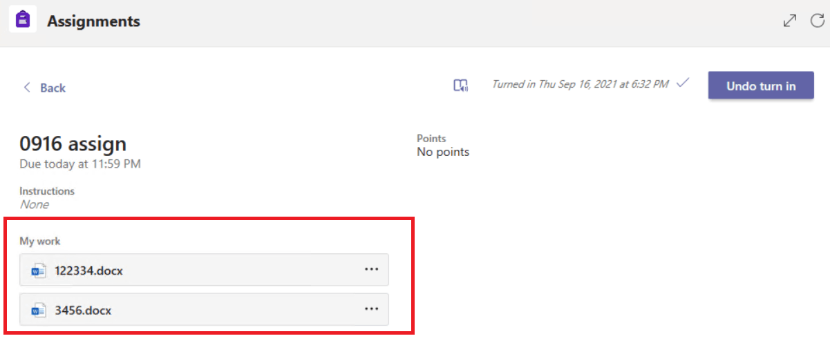 View Submitted File on Teams Assignment - Microsoft Q&A