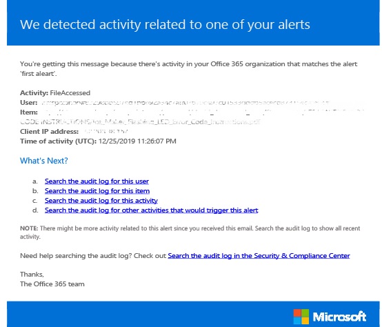 Cannot Stop Email Notification for OneDrive for office 365 - Microsoft Q&A