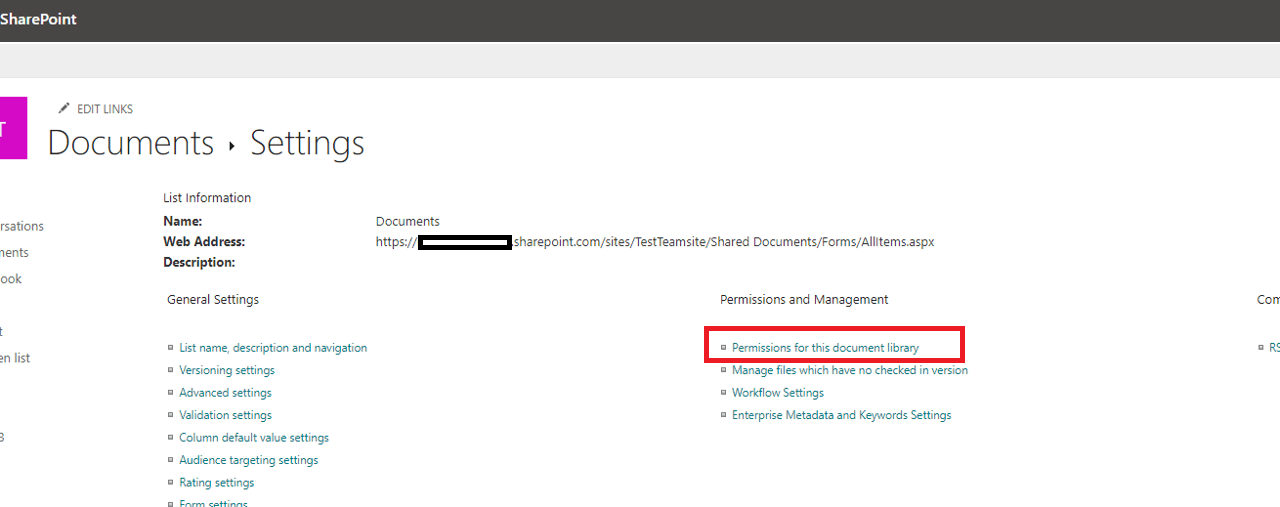 How to block a specific user to access to document library on ...