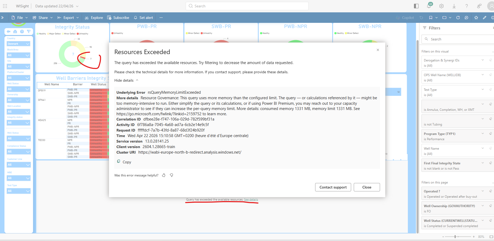 screenshot_integrity_overview bug