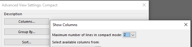 Outlook message preview has changed in my Inbox. No longer showing ...