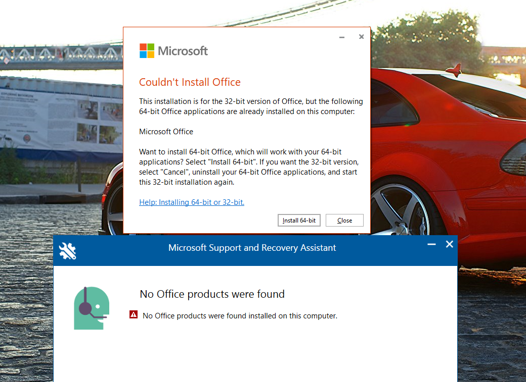 Unable to install office in ANY way - Microsoft Q&A