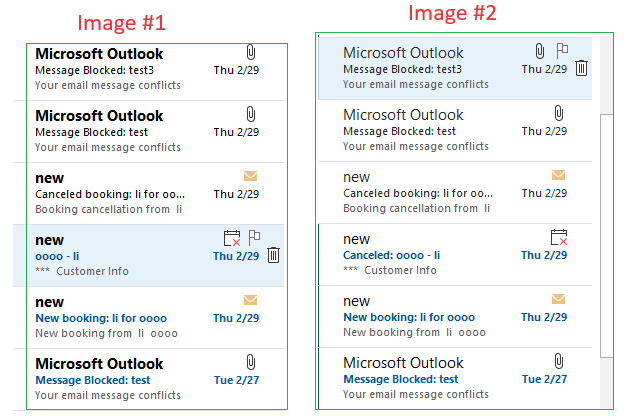 Outlook message box display is cluttered - Microsoft Q&A