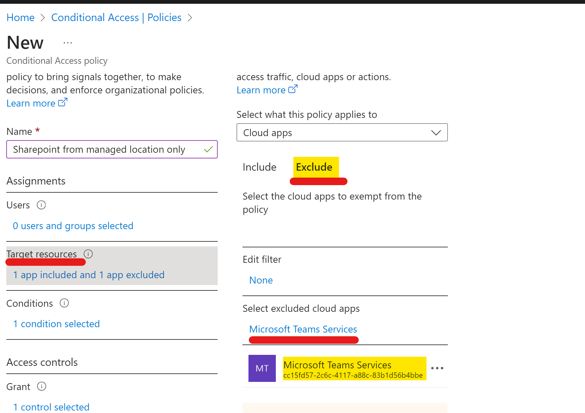 About SharePoint Conditional Access Control - Microsoft Q&A