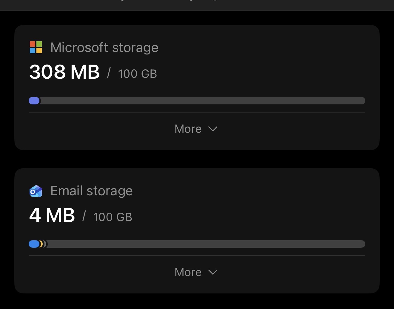 Outllook email says storage is full - Microsoft Q&A