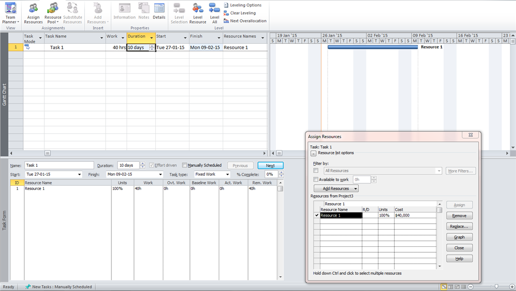 Fixed Work Units don't change with Duration Changes - Microsoft Q&A