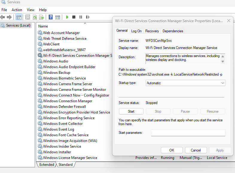 Why does my laptop ask for the Wi-Fi security key after a reboot, when ...