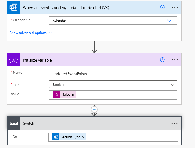 Mehrere Outlook Kalender durch einen Flow miteinander synchronisieren ...