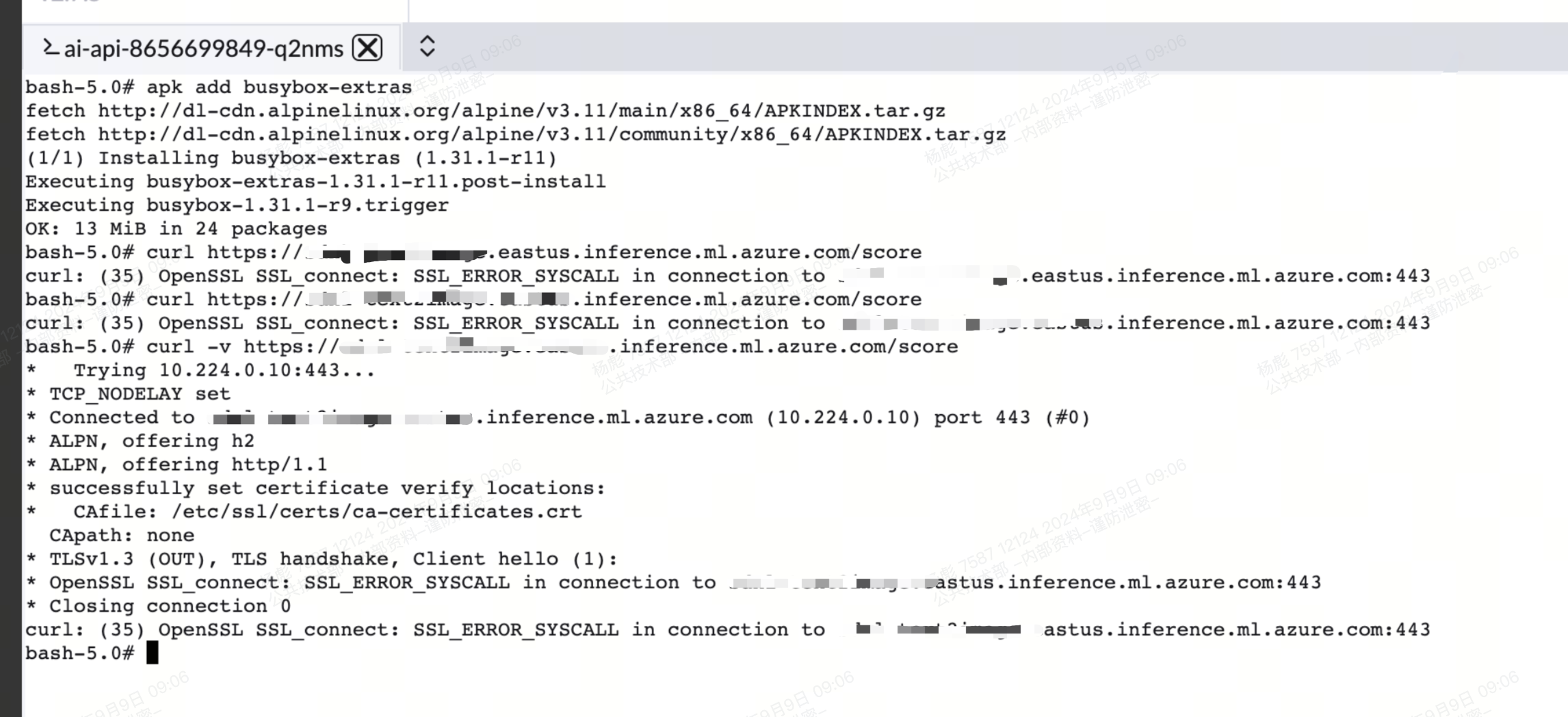 Azure Machine Learning Terminal Instance HTTP Access Disruption ...