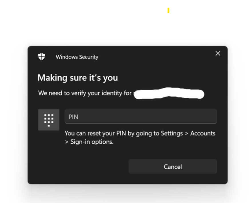 How do I change the my Pin in order to sign in to windows on start-up ...