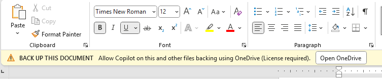 BACK UP THIS DOCUMENT on this and other files backing using - Microsoft Q&A
