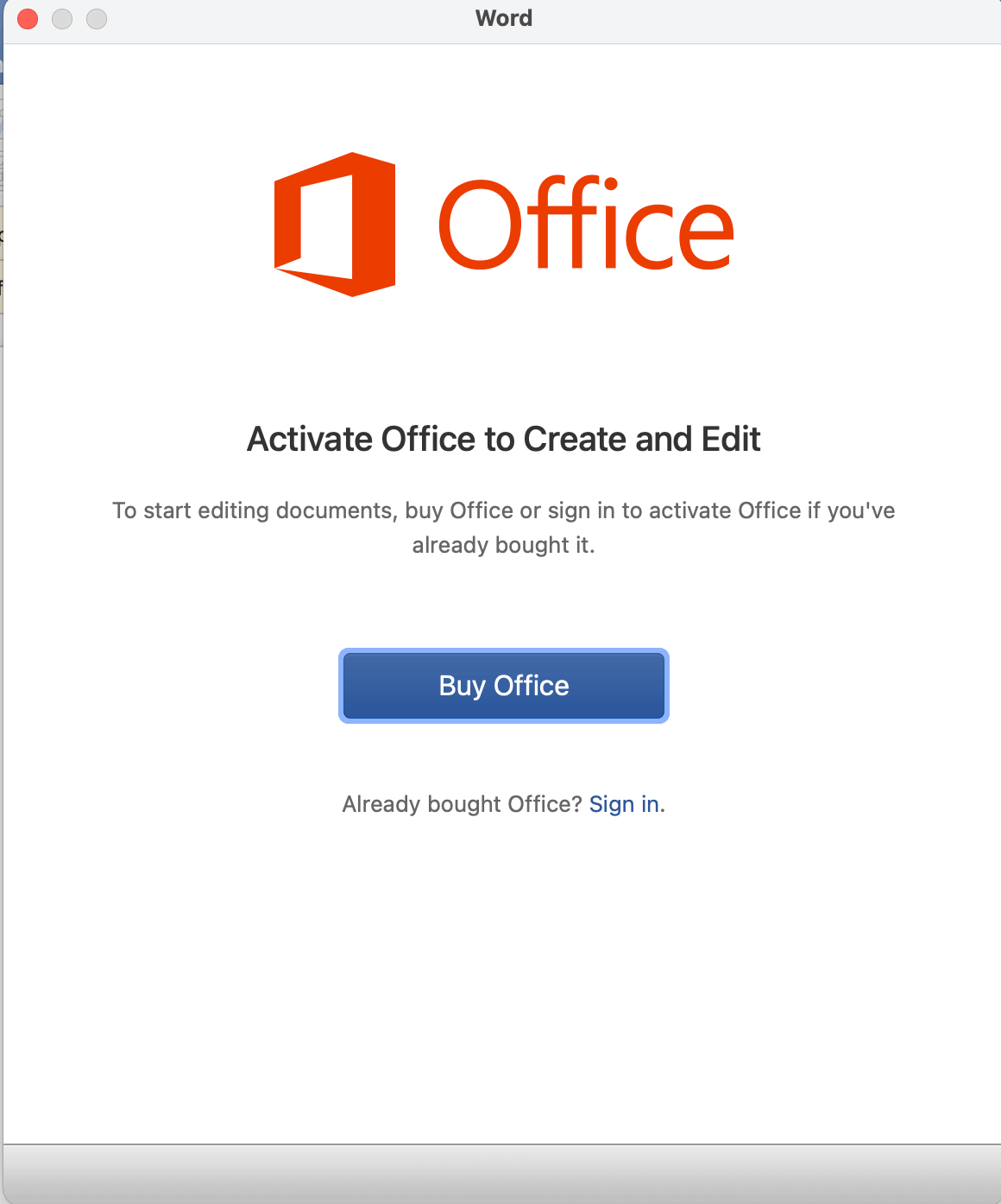 Need help for active microsoft office 2019 on my Mac - Microsoft Q&A