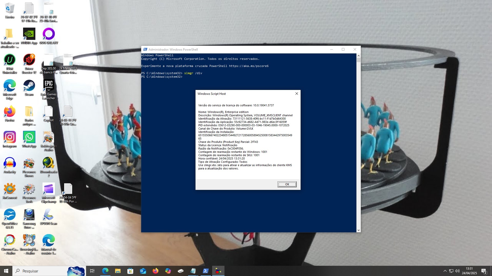 Win10  未使用 Como reconhecer o dispositivo Windows 10 Enterprise instalado para