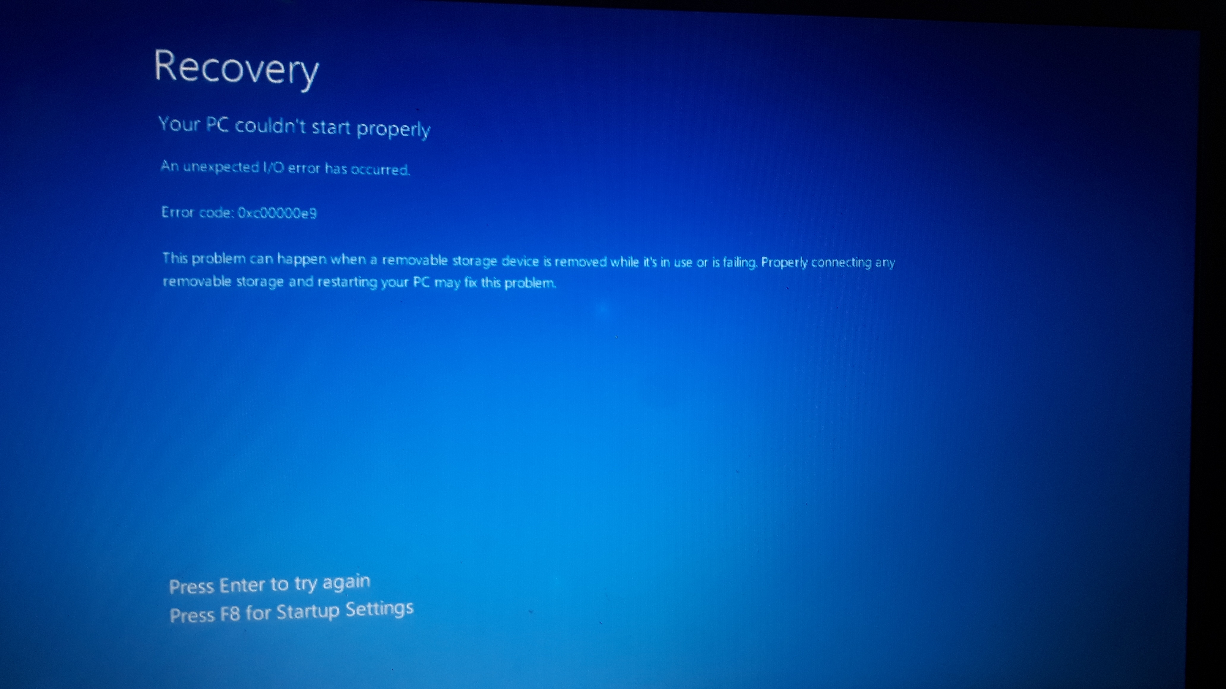 Window 10 automatic repair loop - Microsoft Q&A