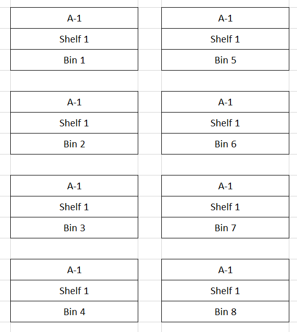 Can you Automatically create labels by just typing the number of labels ...