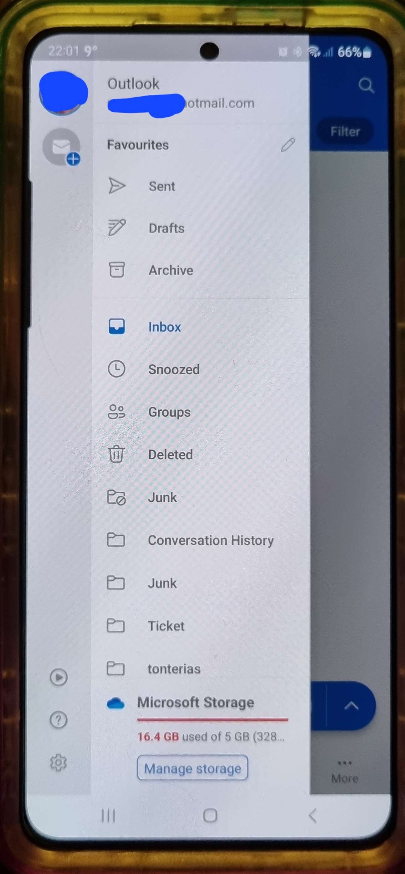 Why does Outlook 