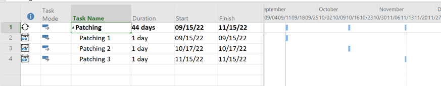 Creating a recurring task with subtasks - Microsoft Q&A
