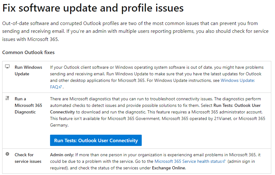 OUTLOOK 2016 KEEPS DISCONNECTING visual data 5